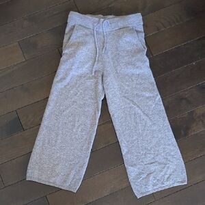 Womens Cropped Cashmere Lounge Pants